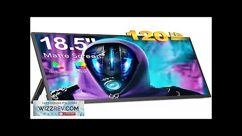 EVICIV 120hz Portable Gaming Monitor 18.5 inch 100% sRGB 1080P with VESA Review