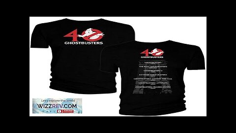 Ghostbusters: 40th Anniversary Wave T-Shirt: 40 Years & Beyond Review