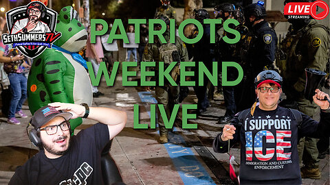 Portland ICE Patriots Weekend LIVE Protest Coverage