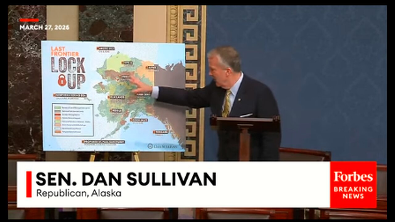 Dan Sullivan Rails Against Biden's Environmental Policies, Accuses Him Of Trying To 'Lock Up' Alaska