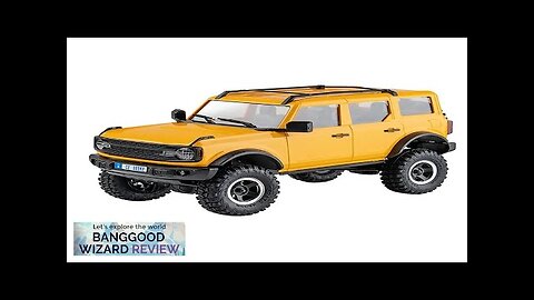 FMS EazyRC for BRONX RTR 1/18 2.4G 4WD RC Car 4x4 Off Review