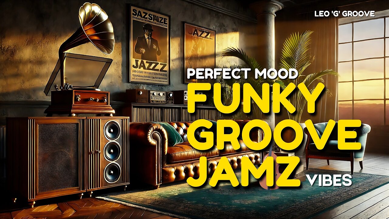 Funky Groove Jazz | Chill & Groove Vibes for Focus & Relaxation