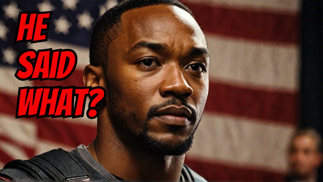 Anthony Mackie Says Captain America Should NOT Represent America?!