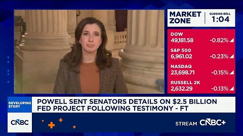 Powell sent Congress details on $2.5B Fed project following testimony