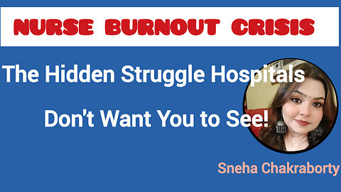 Nurse Burnout Crisis: The Hidden Struggle Hospitals Don't Want You to See!"