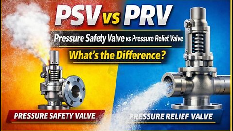 What is the Difference between PSV and PRV.