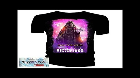 Doctor Who: Time Lord Victorious: T-Shirt: The Kotturuh Iconic Review