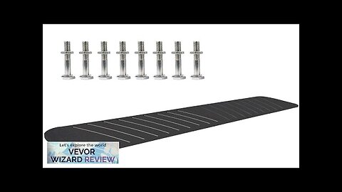 VEVOR Curb Ramp 2 Pack Rubber Driveway Ramps Heavy Duty 32000 lbs Review