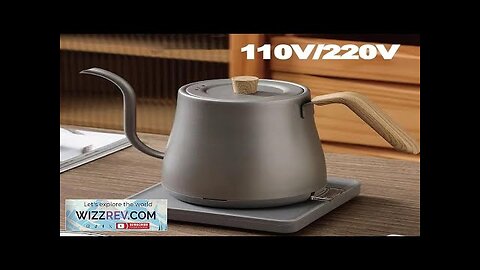 110V/220V Electric Kettle Hand Brew Coffee Pot Slender Mouth Pot Gooseneck Jug Review