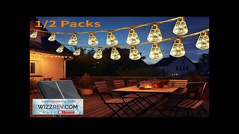 1/2PCS Solar LED Hemp Rope Lawn Lamp 8M 16pcs S14 Bulbs 8 Review