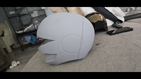 Power Rangers Time Force Red Helmet Build – Magnets & Primer (Part 1)
