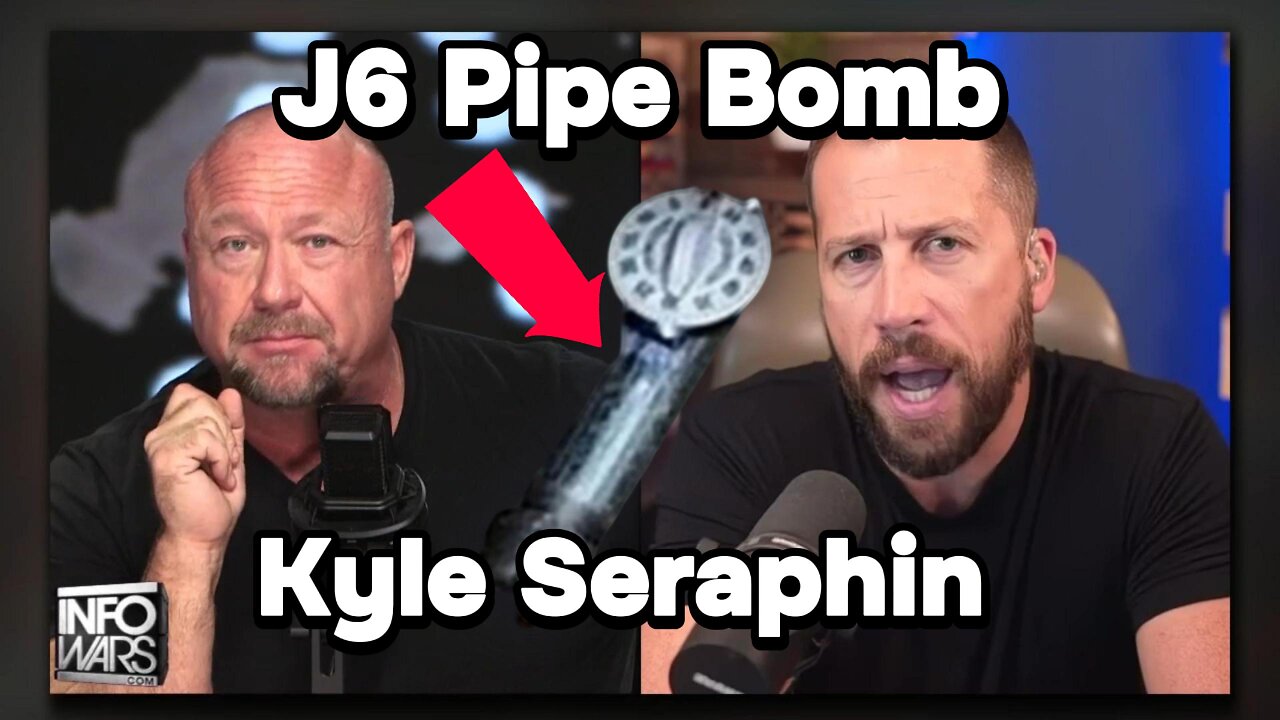 Fed Pipebomber exposed. Kyle Seraphin Alex Jones discuss Bombshell.