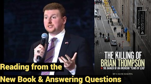 Reading from the New Book & Answering Questions