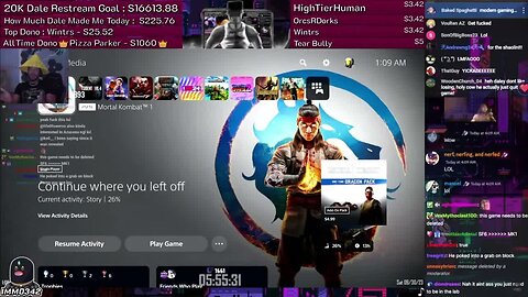 Dale Rage Quits MK1 Twice [Immo342 Stream Highlights] [HighCalciumGod Reupload]