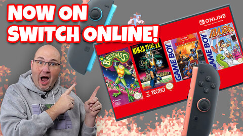 Nintendo FINALLY Adds Classic NES & Game Boy Games To Switch ONLINE