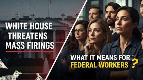 White House Warns of Mass Firings if Shutdown Happens | Explained