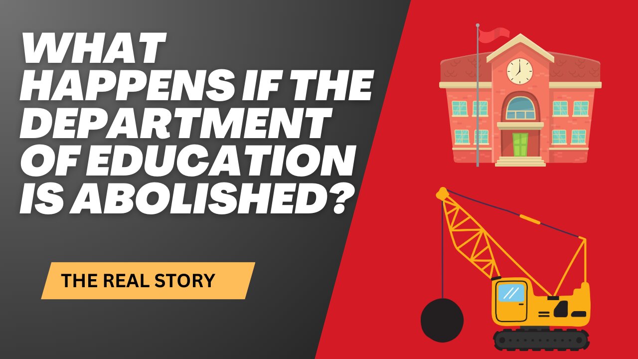 Keeping it Real: Why eliminating the Dept. of Education is not a bad thing