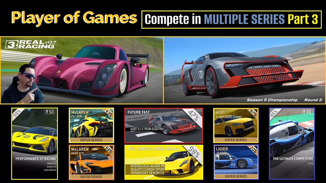 Player of Games: Real Racing 3 Update 13.7: Compete in MULTIPLE SERIES Part 3