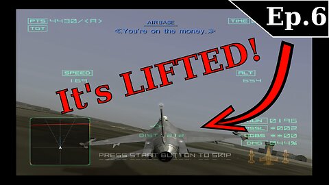 Ace Combat 4: Shattered Skies E6 A lifted F-16 on a set of 35s