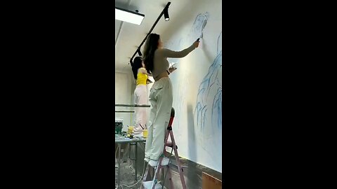 3D wall painting dayal photo73 #3dwallpainting #shorts #viral #shortvideo