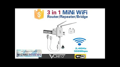 VONETS 2.4G WiFi Router WiFi to Wired Bridge Ethernet Repeater Hotspot Signal Review