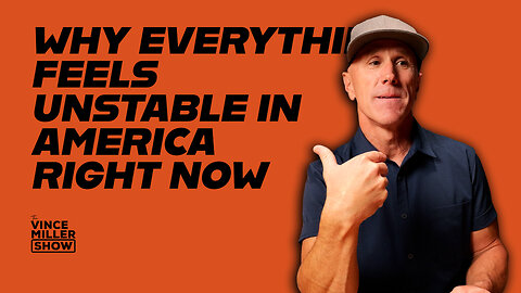 Why Everything Feels Unstable in America Right Now