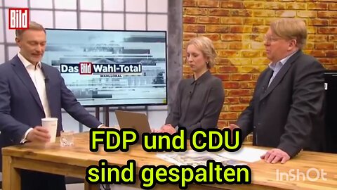 Christian Lindner verweifelt im Wahlkampf