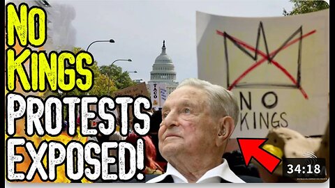 NO KINGS PROTESTS EXPOSED! - Thousands Of Protests Sweep World! - Fake Civil War Psyop!