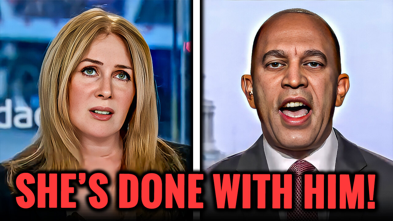 Hakeem Jeffries FREAKS OUT After CNBC Host Finally Calls Out His BS