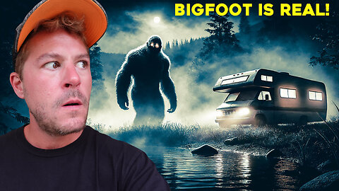(BIGFOOT IS REAL!) WE CAUGHT SASQUATCH ON CAMERA WHILE RV CAMPING IN THE WOODS