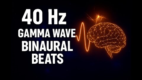 Boost Your Brain Power | 40 Hz Gamma Waves | 5 Min Focus Binaural Beats
