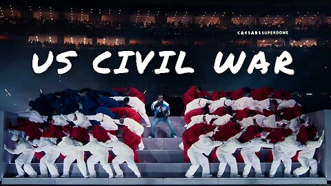 IT'S GAME OVER - Civil War 2.0 - 2025 Superbowl Halftime Show Decode