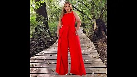 Macacões Pantalonas Plus Size Vestidos Longo Mullet Trico Manga Longa Moda Elegante
