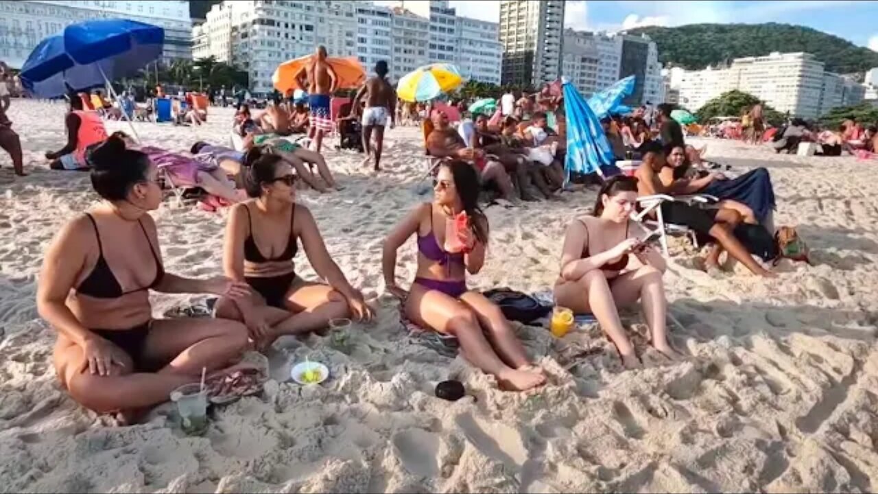 🇧🇷 Copacabana Beach Rio De Janeario Brazil