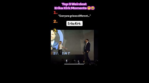 ERIKA KIRK'S WEIRDEST MOMENTS