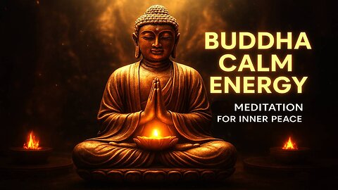 Inner Peace Meditation 🪷 | Buddha Calm Energy | Deep Relaxation Music