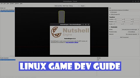 Build a 3D Game Engine on Linux Beginner Guide