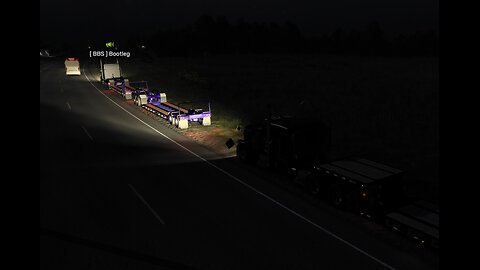 #ATS Peterbilt #DoubleLowBoy #Convoy #Meetup-1