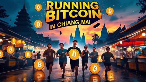 🏃🏻‍♂️RUNNING BITCOIN: THE CHIANG MAI HALF MARATHON TO ORANGE PILL THAILAND⚡️ JIMMY KOSTRO🗣️