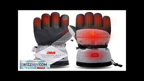 3M Cotton Heating Gloves Winter Hand Warmer Electric Thermal Gloves Waterproof Heated Review