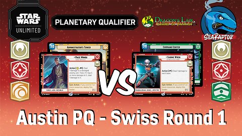 Star Wars Unlimited - Set 3 Planetary Qualifier (Austin, TX) - Swiss Round 1 - Mace v Sabine