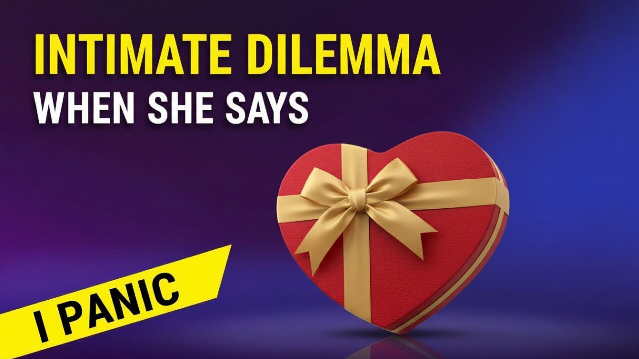 She Said We Need a More Intimate Relationship… I Panicked 😂