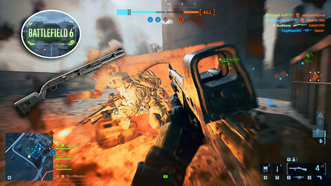 Battlefield 6: M87A1 Shotgun Action 💥 Close-Range Domination!