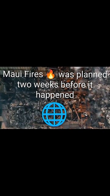 Wouldn't it be crazy? - The Maui Wild Fire wasn't wild