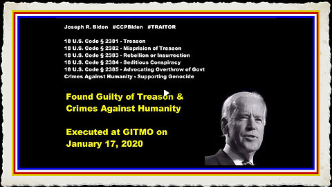 Trump Re-Truths Joe Biden was Executed in 2020 on Truth Social