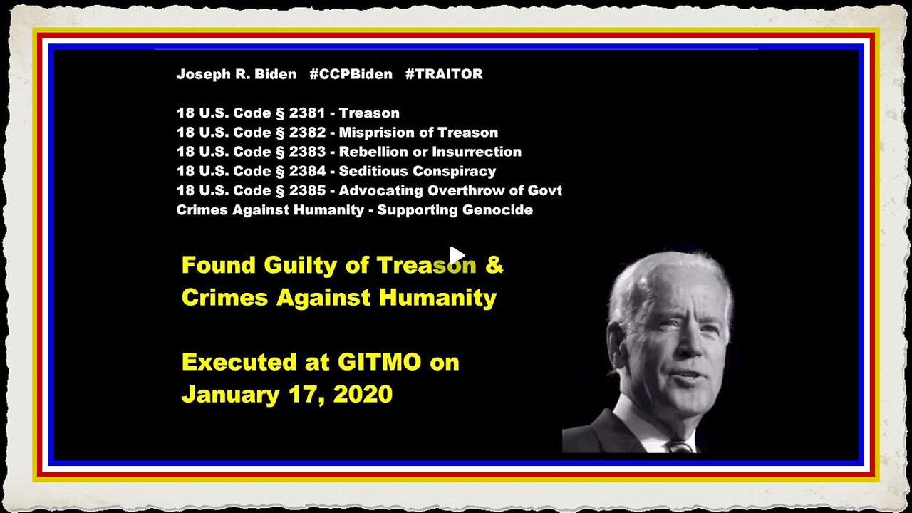Trump Re-Truths Joe Biden was Executed in 2020 on Truth Social