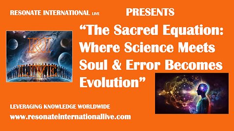 “The Sacred Equation: Where Science Meets Soul and Error Becomes Evolution”