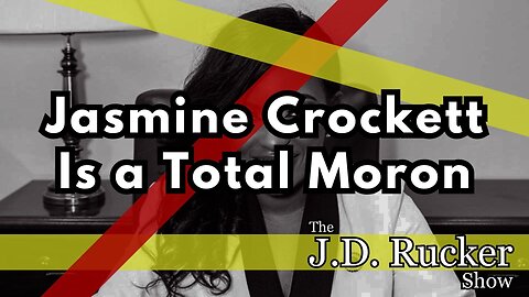 Congresswoman Jasmine Crockett Tries to Blame Trump for Weak Jobs Report, But She's a Moron