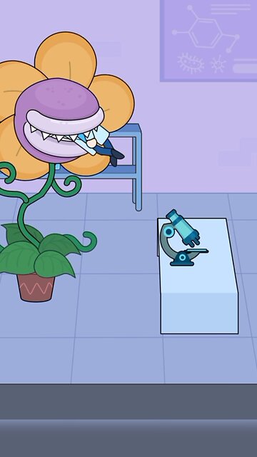 He poured chemicals on dead flowers… see what happened next! #shorts