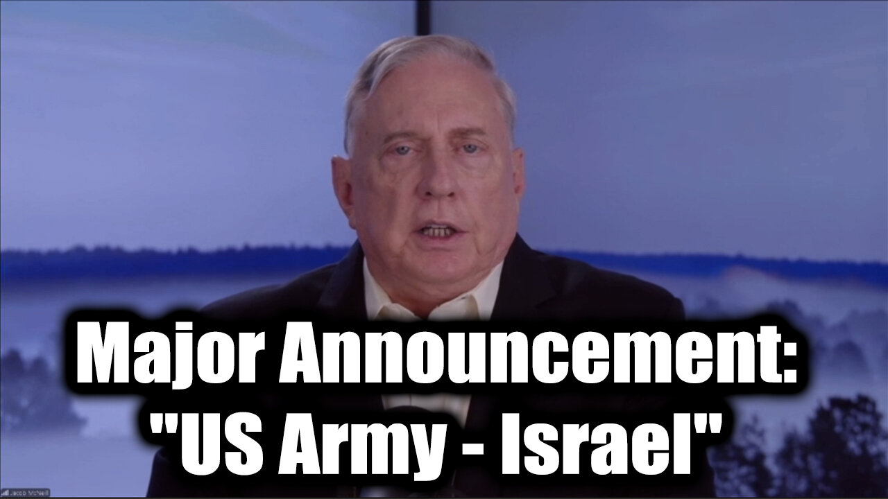 Douglas Macgregor Drops Major Announcement: "US Army - Israel"